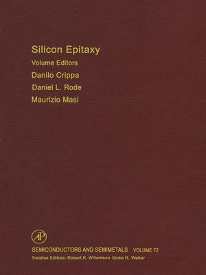 cover image of Silicon Epitaxy
